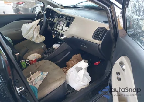 2013 Kia Rio Lx из США, поврежденный, VIN KNADM4A39D6231890